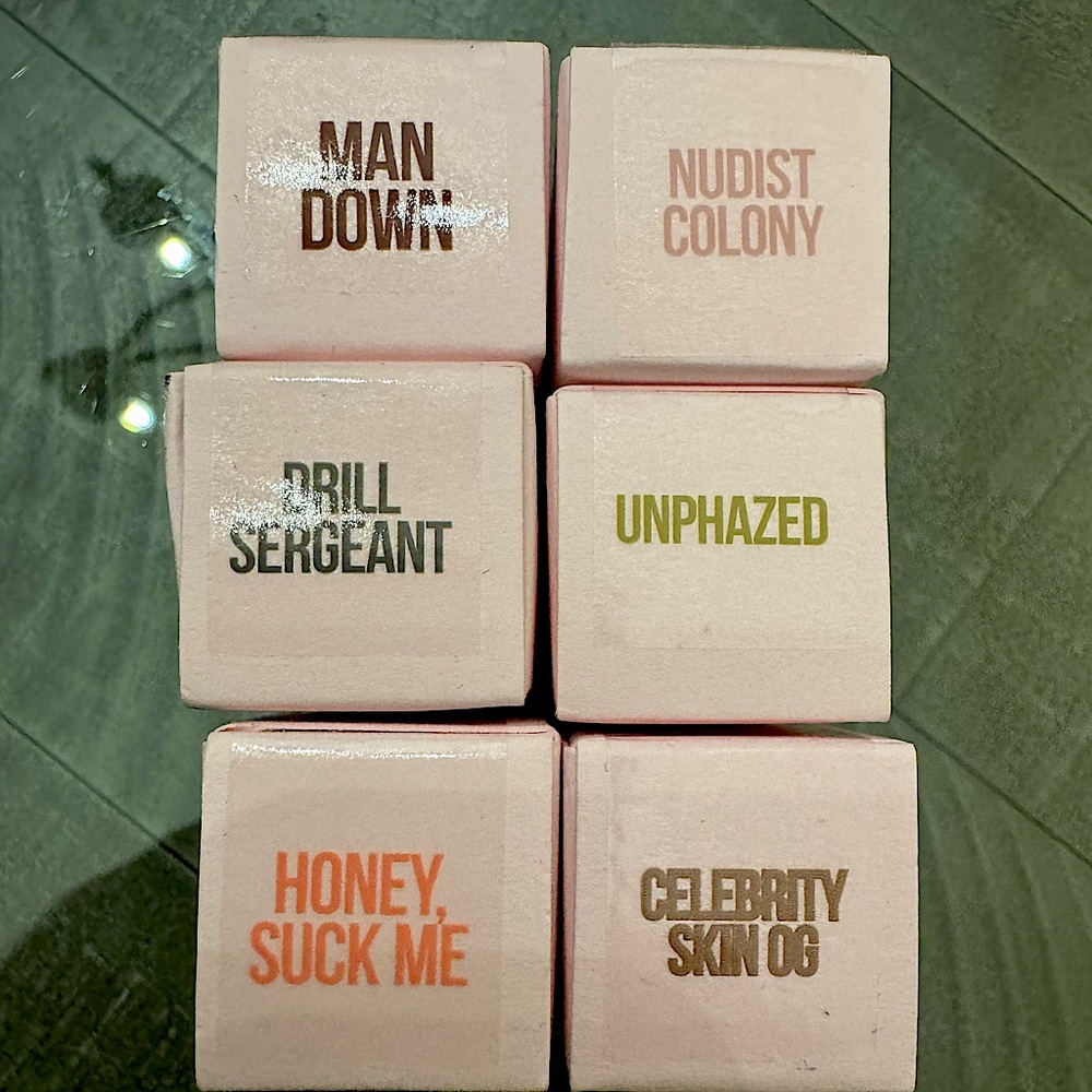 NEW JEFFERY STAR  6 LIPSTICKS